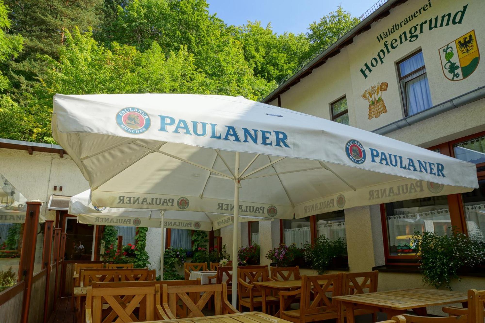 Hopfengrund Hotel Arnstadt Buitenkant foto